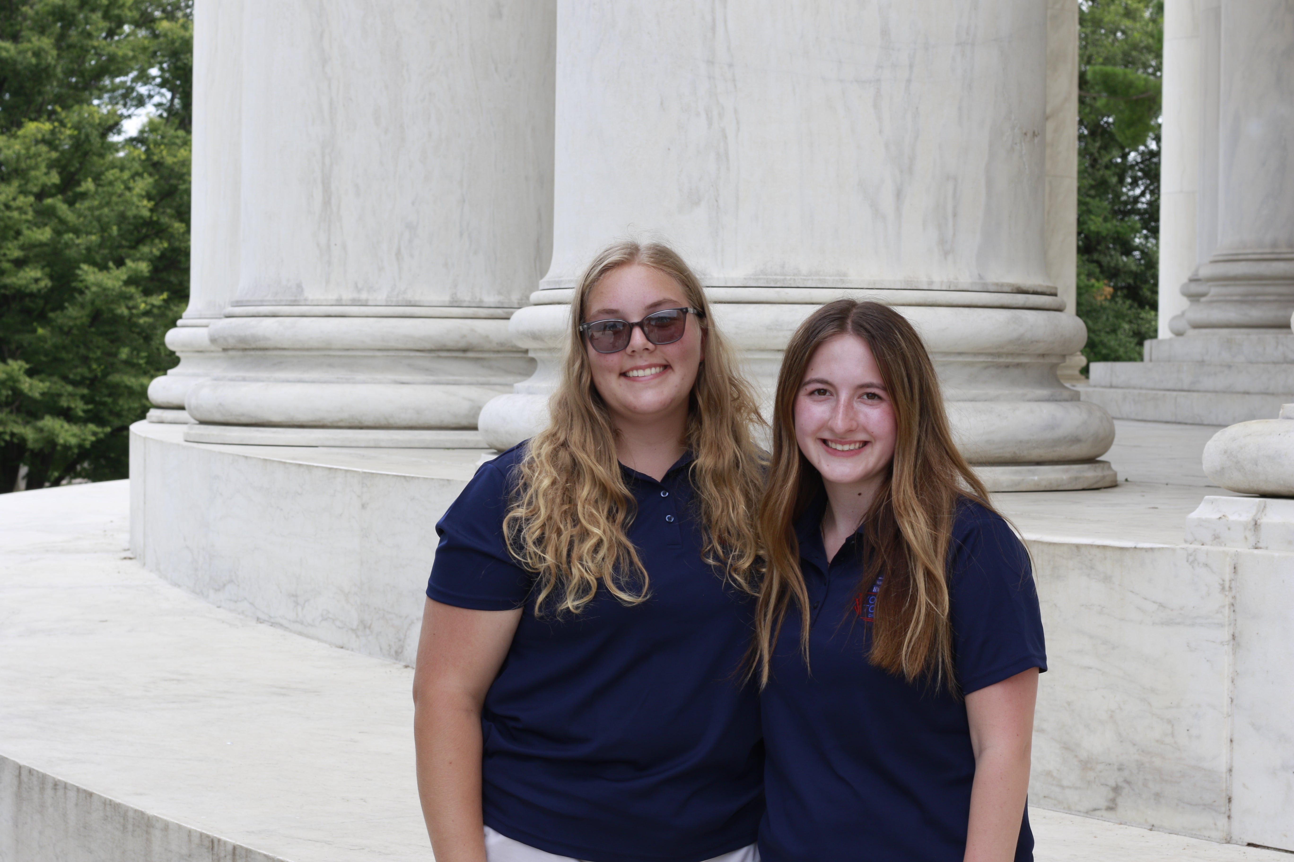 Emily Keefer and Alaina Stuckey